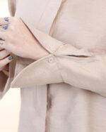 شومیز زنانه آروشا دکمه مخفی 1625 - Image 4