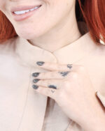 شومیز زنانه آروشا دکمه مخفی 1625 - Image 6