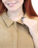 شومیز زنانه آزادی جلو زیپدار 1608 - Image 4