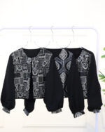 ست کت و سارافون ژاکارد زنانه 1611 - Image 4