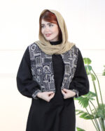 ست کت و سارافون ژاکارد زنانه 1611 - Image 2