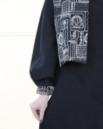 ست کت و سارافون ژاکارد زنانه 1611 - Image 6