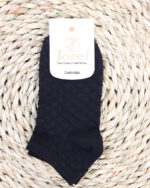 جوراب مچی زنانه مشکی ساده 1629