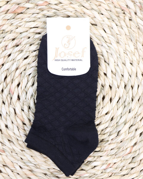 جوراب مچی زنانه مشکی ساده 1629