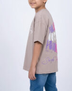 تی شرت یقه گرد آستین کوتاه باکسی بچگانه  1637 - Image 2