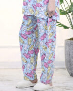 ست تی شرت و شلوار نخی زنانه 1640 - Image 7