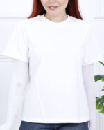 تی شرت یقه گرد زنانه سارا 1585 - Image 6