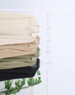 شومیز یقه دار کنفی زنانه 1644 - Image 6