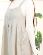 سارافون کوتاه بندی شانتون زنانه 1642 - Image 5