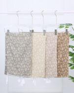 شال زنانه طرح گل 1645 - Image 5