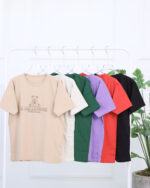 تیشرت یقه گرد آستین کوتاه تدی 1646 - Image 2