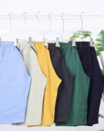 شلوارک کتان مردانه بیسیک 1651 - Image 2