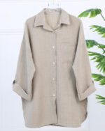 شومیز جلو جیب دار زنانه 1653