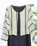 ست کت و سارافون قلاب دوزی زنانه  1655 - Image 5