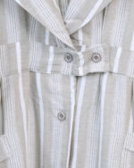 کفتان کمرکش راه راه زنانه 1659 - Image 10