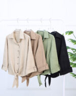 شومیز جلو گره ای زنانه 1661 - Image 5