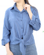 شومیز جلو گره ای زنانه 1661