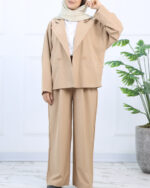 ست کت و شلوار مازراتی دو دکمه زنانه 1663