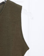 ست تاپ و شلوارک سه دکمه کبریتی زنانه 1668 - Image 5