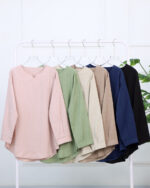 تونیک  یقه کوبایی زنانه السا 1677 - Image 7