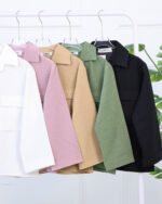 شومیز جیب دار زنانه ناردون 1679 - Image 2