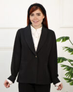 کت یقه آرشال تک دکمه مازراتی زنانه 1671