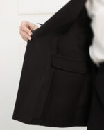 کت یقه آرشال تک دکمه مازراتی زنانه 1671 - Image 5