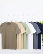 تیشرت آستین کوتاه پنبه مردانه 1682 - Image 2