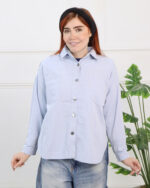 کت هلالی کتان زنانه 1692 - Image 3