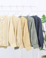 شومیز خال خالی زنانه پروا 1696 - Image 2