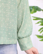 شومیز خال خالی زنانه پروا 1696 - Image 5