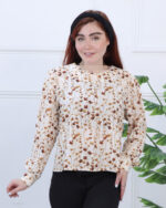 شومیز زنانه گلی 1707