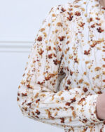 شومیز زنانه گلی 1707 - Image 6