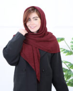 روسری پیلیسه ساده 1710