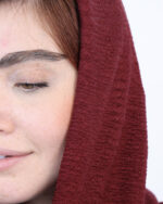 روسری پیلیسه ساده 1710 - Image 6