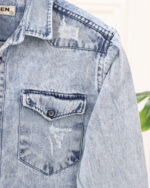 پیراهن لی آستین بلند پسرانه 1718 - Image 8