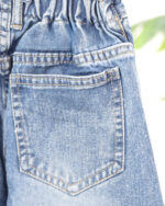 شلوار جین نیم بگ کمر کش بچه گانه 1728 - Image 2