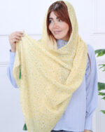 شال پلیسه چاپی گلدار 1723