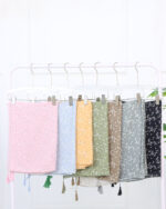 شال پلیسه چاپی گلدار 1723 - Image 4