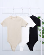 بادی ساده زنانه یقه گرد 1734 - Image 2