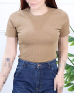 بادی ساده زنانه یقه گرد 1734