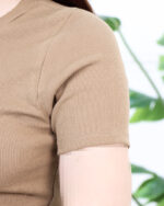 بادی ساده زنانه یقه گرد 1734 - Image 3