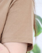 تیشرت یقه گرد چاپی طرح برگ 1738 - Image 5