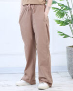 شلوار لینن بگ Y زنانه 1739 - Image 2