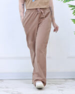 شلوار لینن بگ Y زنانه 1739 - Image 3