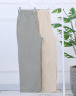 شلوار لینن بگ Y زنانه 1739 - Image 7