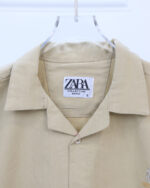 پیراهن کتان ساده یقه انگلیسی مردانه 1742 - Image 5