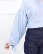 شومیز زنانه راه راه دایان 1751 - Image 9