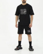 ست تی شرت و شلوارک مردانه سامی 1713 - Image 2