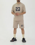 ست تی شرت و شلوارک مردانه سامی 1713 - Image 4